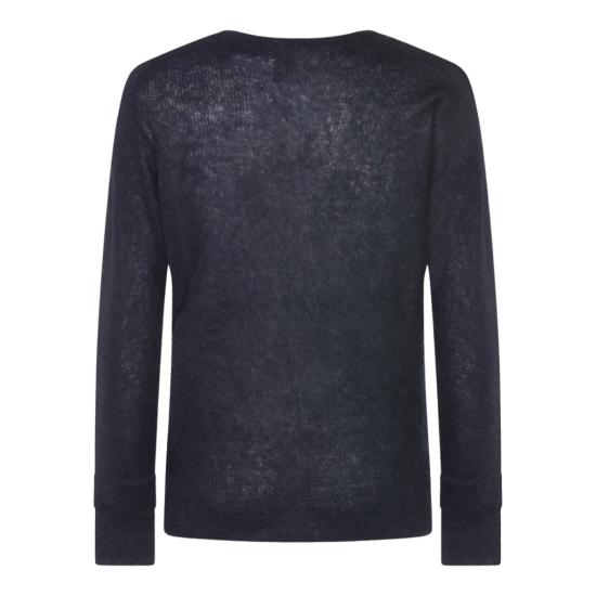 25FW 오라리 스웨터 A25AP01AKNAVY Black - AURALEE