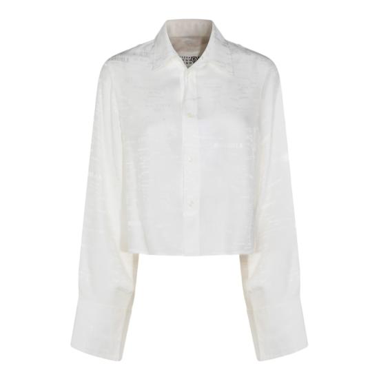 26SS MM6 메종마르지엘라 셔츠 S52DT0044M35737003J White