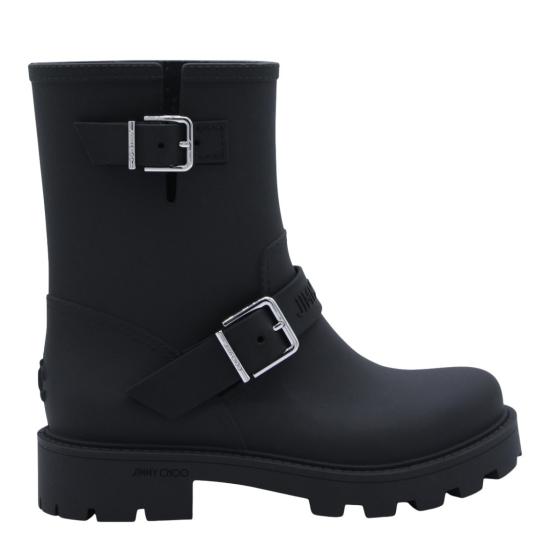26SS 지미추 부츠 BIKERRAINTPY010003 Black