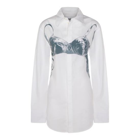 26SS 장 폴 고티에 셔츠 ST053C07101102 White