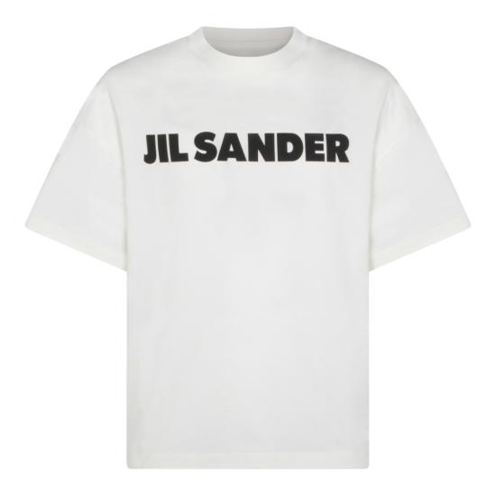 26SS 질샌더 반팔 티셔츠 J22GC0221J20347102 White