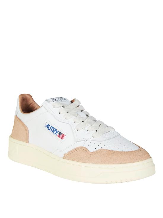 26SS 오트리 메달리스트 로우 스니커즈 AULWFT04 WHTROSEC BIANCO - AUTRY