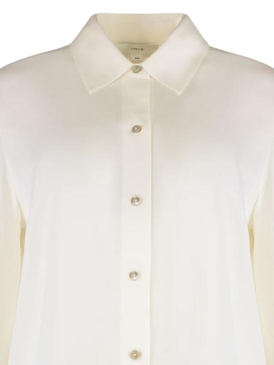 26SS 빈스 셔츠 V101013150101OWH White - VINCE