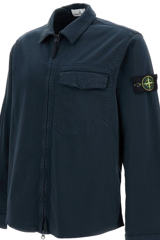 26SS 스톤 아일랜드 긴팔 셔츠 1200015S0012V0020 Blue - STONE ISLAND