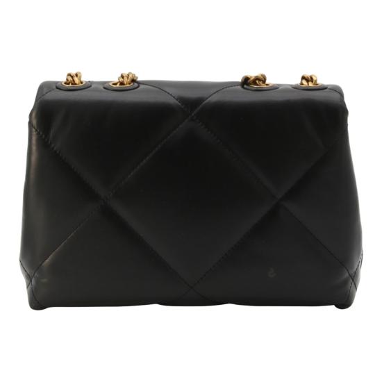 26SS 토리버치 스몰 키라 다이아몬드 퀼트 컨버터블 숄더백 154706001 Black - TORY BURCH