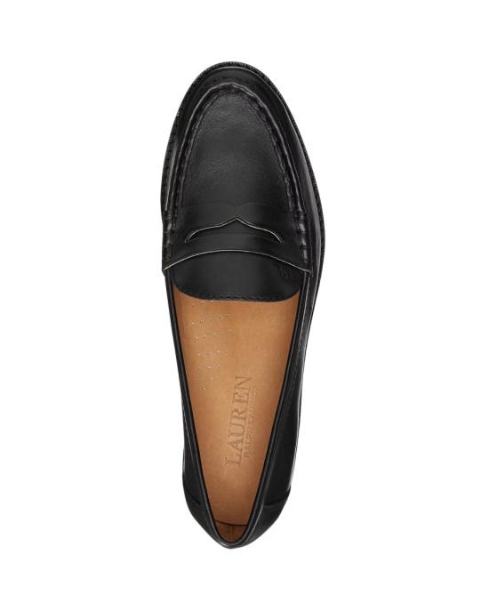 25FW 랄프 로렌 플랫 슈즈 802875318001 Black - RALPH LAUREN