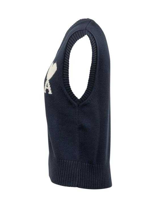 26SS 아미 스웨터 UKS860KN0156 A116 ENCRE ECRU - AMI