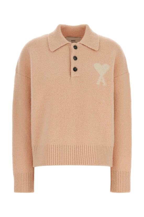 25FW 아미 폴로 티셔츠 UPL408KN0135 6807 Pink