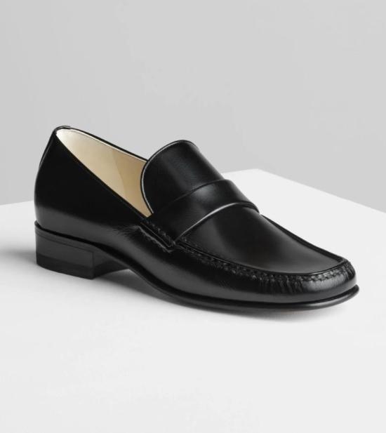 25FW 피비 파일로 플랫 슈즈 AS91LT0006 900BK BLACK