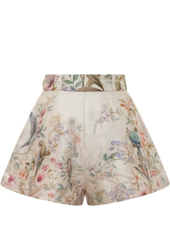 26SS 짐머만 숏팬츠 4257AC261 CRMAV CREAM AVIARY - ZIMMERMANN