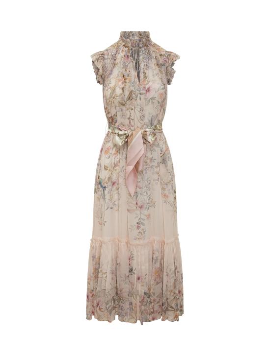 26SS 짐머만 롱 원피스 7280DC261 CRMAV CREAM AVIARY