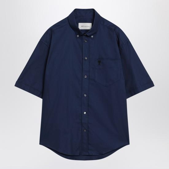 26SS 아미 반팔 셔츠 HSH823CO0210 Black