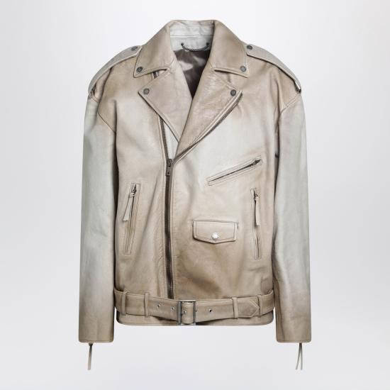 26SS 골든구스 가죽 자켓 GUP02535P002304 Beige