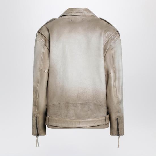26SS 골든구스 가죽 자켓 GUP02535P002304 Beige - GOLDEN GOOSE