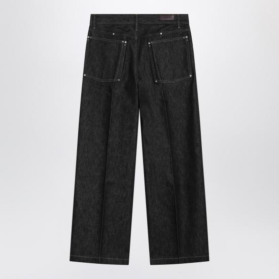 26SS 르메르 스터드 와이드 팬츠 PA1288LD1061 Blue - LEMAIRE