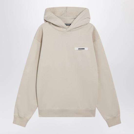 26SS 자크뮈스 그로그랭 후드 티셔츠 HOM00247AJ00126 Beige
