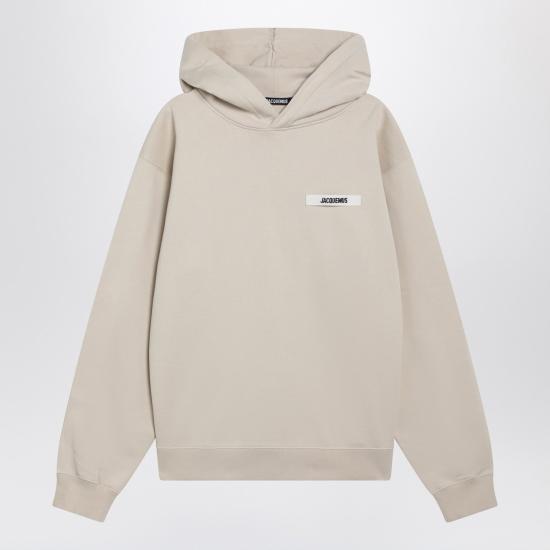 26SS 자크뮈스 그로그랭 후드 티셔츠 HOM00247AJ00126 Beige