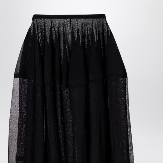 26SS 알라이아 미디 스커트 AA9J2470K140CVI Black - ALAIA