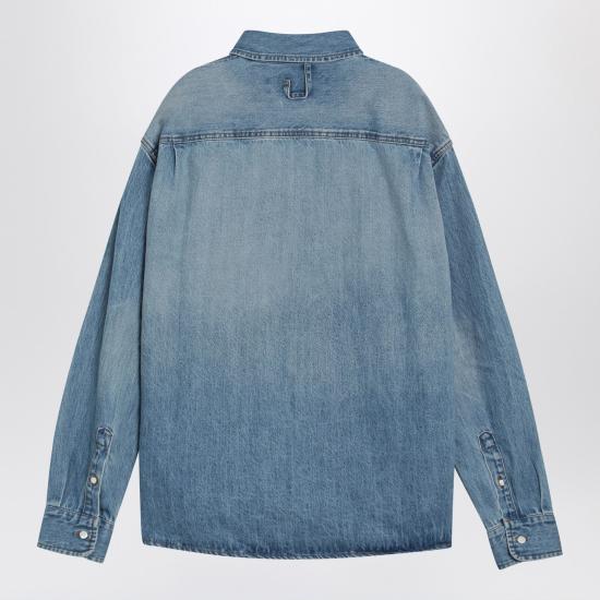 26SS 자크뮈스 데님 셔츠 SHM00545AD00017 Blue - JACQUEMUS