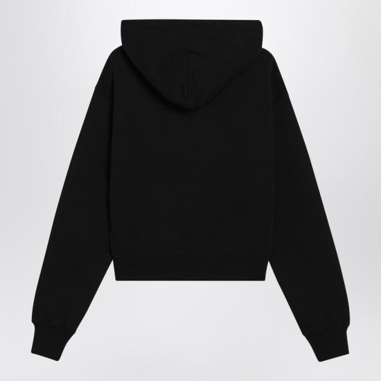 26SS 자크뮈스 르 그로그랭 후드 티셔츠 HOW00247AJ00109 Black - JACQUEMUS