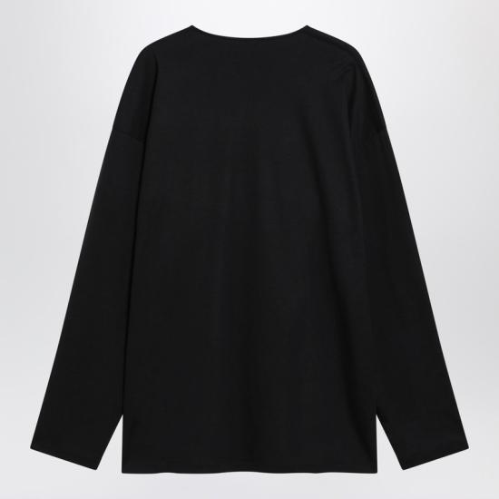 26SS 르메르 긴팔 티셔츠 TS0019LJ1055 Black - LEMAIRE