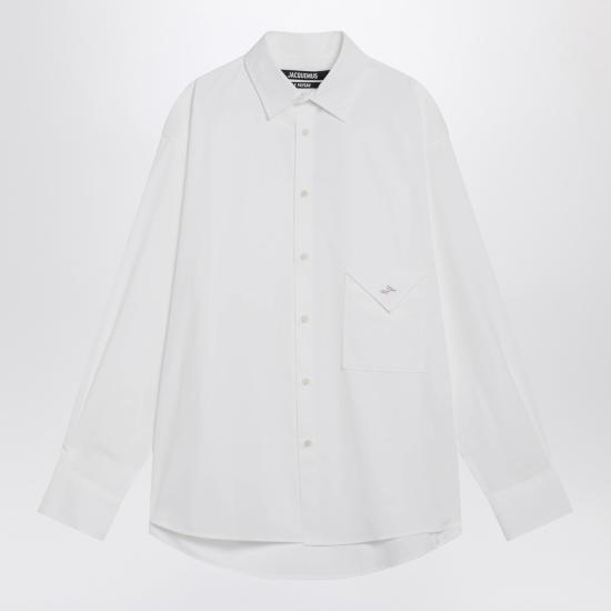 26SS 자크뮈스 긴팔 셔츠 SHM00607AW00351 White