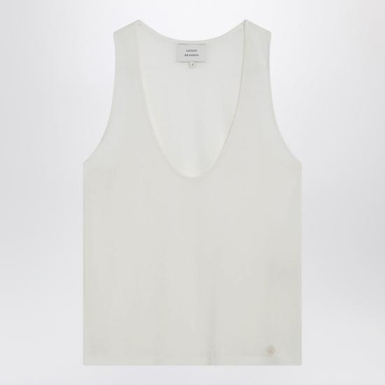 26SS 루루 드 세종 민소매 티셔츠 ALBIALDSVI White