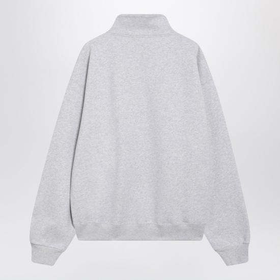 26SS 자크뮈스 하프 집업 스웨트 셔츠 SSM00313AJ00174 Grey - JACQUEMUS