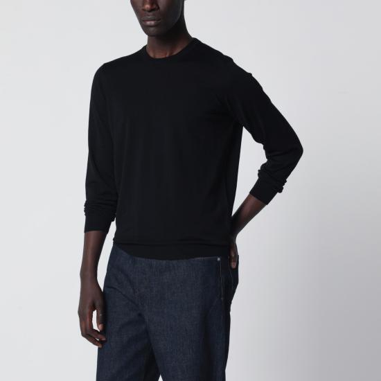 26SS 드루모어 긴팔 티셔츠 D0D103WO Black