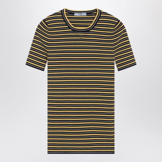 26SS 프라다 반팔 티셔츠 P24B3FOOO19CI Blue