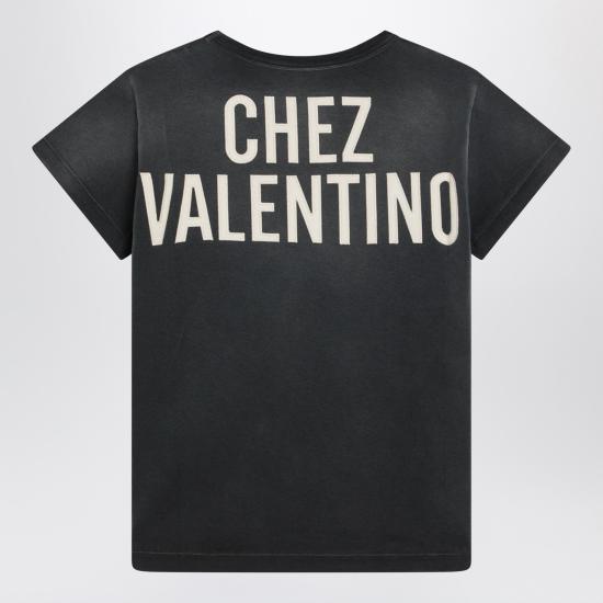 26SS 발렌티노 가라바니 반팔 티셔츠 8B3MG24Y9GL Black - VALENTINO GARAVANI