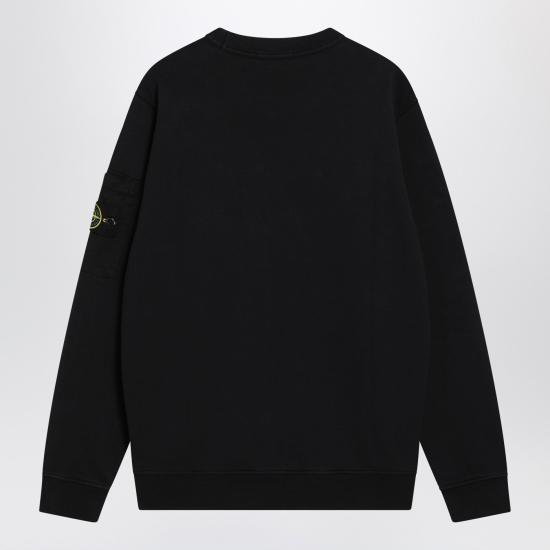 26SS 스톤 아일랜드 코튼 플리스 크루넥 스웨트셔츠 S156100019S0410 Blue - STONE ISLAND