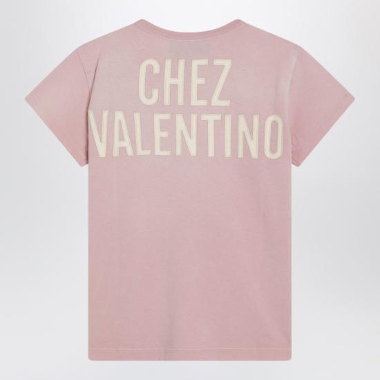 26SS 발렌티노 가라바니 반팔 티셔츠 8B3MG24Y9GL Pink - VALENTINO GARAVANI