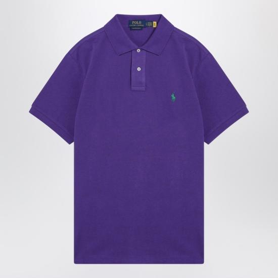 26SS 폴로 랄프로렌 폴로 티셔츠 710680784508CO Purple