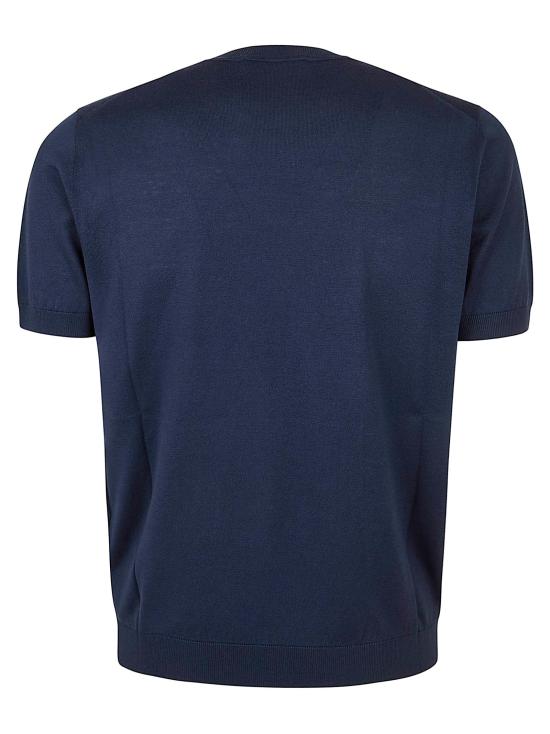26SS 라르디니 스웨터 PALMMC80 PA66031 850 BLUE - LARDINI