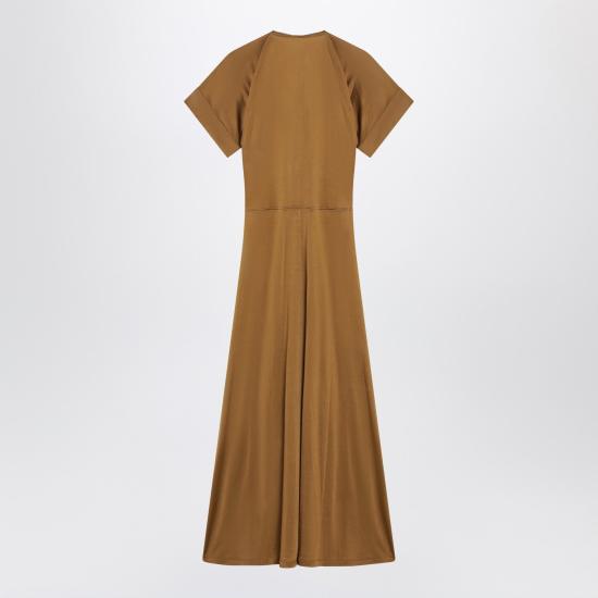 26SS 르메르 지퍼 드레스 DR1144LJ1049 Brown - LEMAIRE