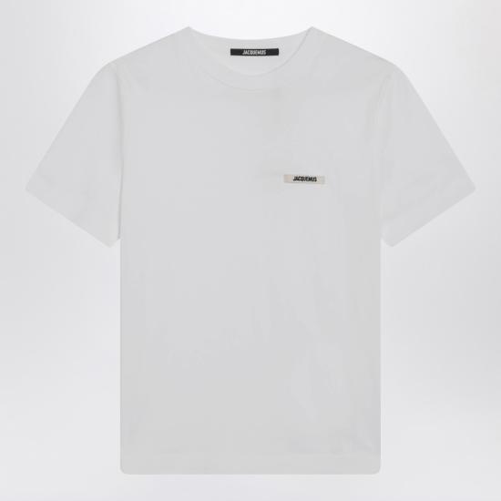 26SS 자크뮈스 반팔 티셔츠 TSW00550AJ00029 White