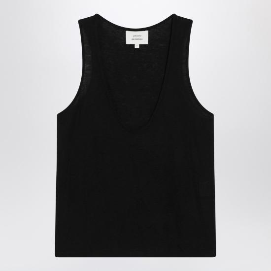 26SS 루루 드 세종 민소매 티셔츠 ALBIALDSVI Black