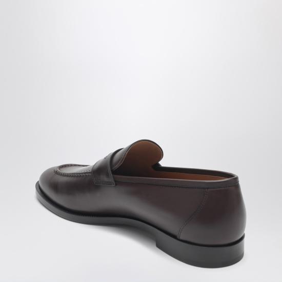 26SS 로로피아나 카프스킨 세르지오 로퍼 FAP5428LE Brown - LORO PIANA