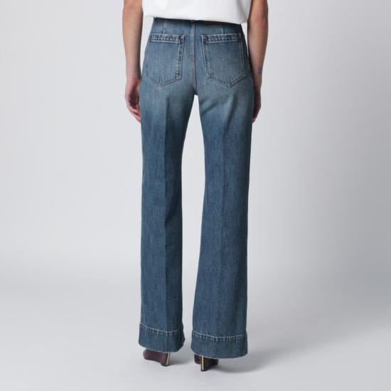 26SS 빅토리아 베컴 스트레이트 팬츠 1124DJE007252DDE Blue - VICTORIA BECKHAM