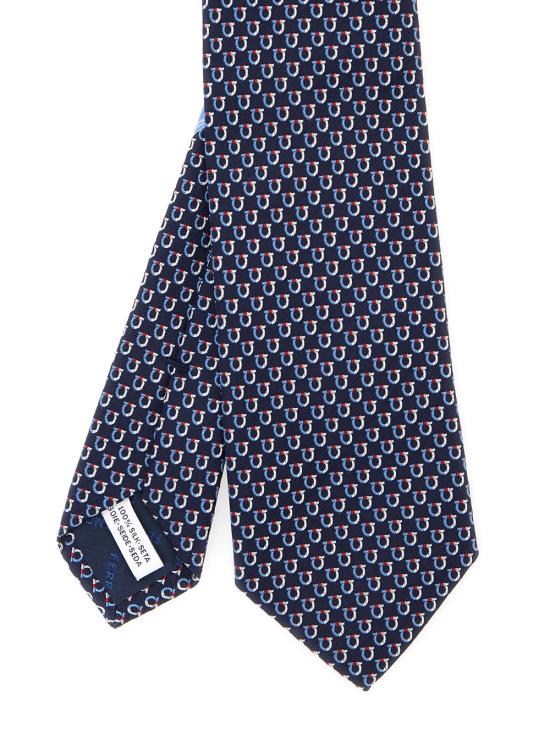 26SS 살바토레 페라가모 넥타이 3513540789244 Blu - SALVATORE FERRAGAMO