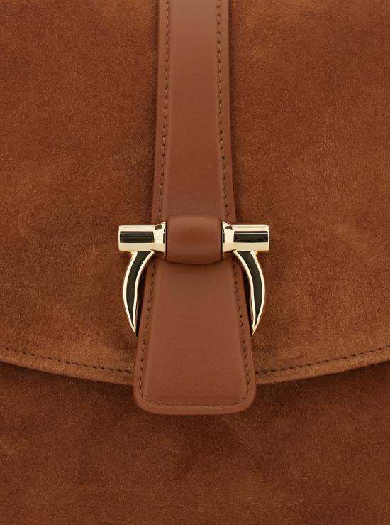 26SS 살바토레 페라가모 크로스백 21A4710791207 Brown - SALVATORE FERRAGAMO