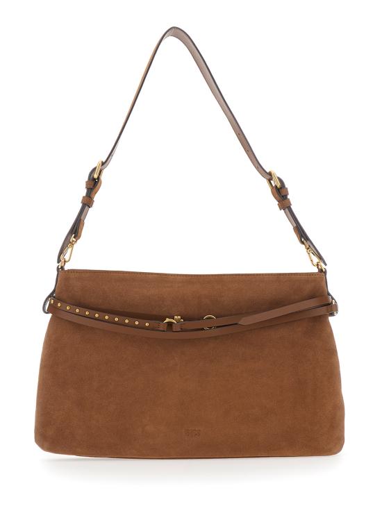 26SS 핑코 숄더백 105903A0F6L17Q Brown - PINKO