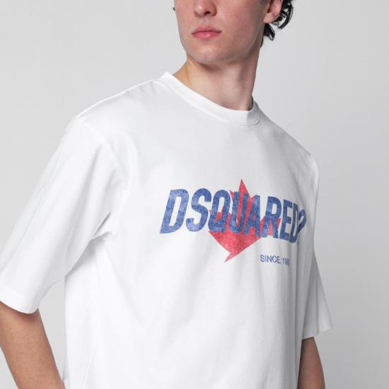 26SS 디스퀘어드2 반팔 티셔츠 S74GD1556D20106 White - DSQUARED2