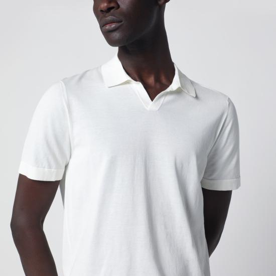 26SS 드루모어 폴로 티셔츠 D0GF146NCO White - DRUMOHR