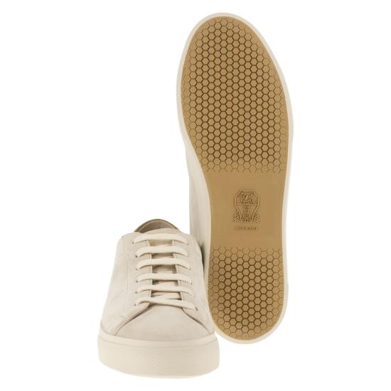 26SS 브루넬로 쿠치넬리 스니커즈 MZUCHHP330 CREAM - BRUNELLO CUCINELLI