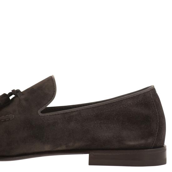 26SS 브루넬로 쿠치넬리 로퍼 MZUCAHG731 DARK BROWN - BRUNELLO CUCINELLI