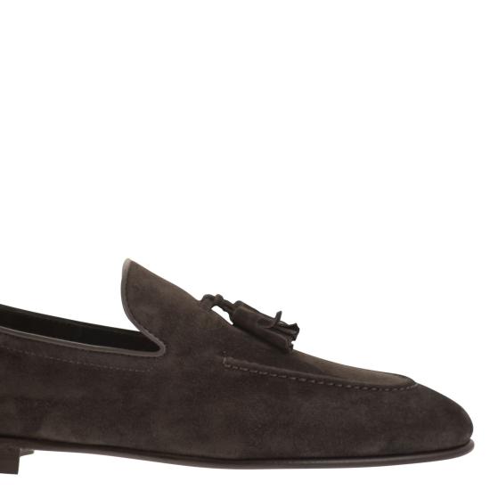 26SS 브루넬로 쿠치넬리 로퍼 MZUCAHG731 DARK BROWN - BRUNELLO CUCINELLI