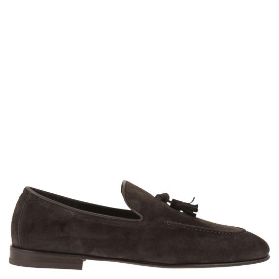 26SS 브루넬로 쿠치넬리 로퍼 MZUCAHG731 DARK BROWN