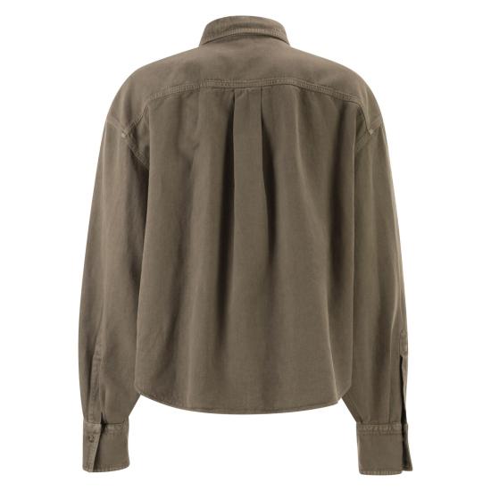 26SS 브루넬로 쿠치넬리 셔츠 ML996NC206 BROWN - BRUNELLO CUCINELLI